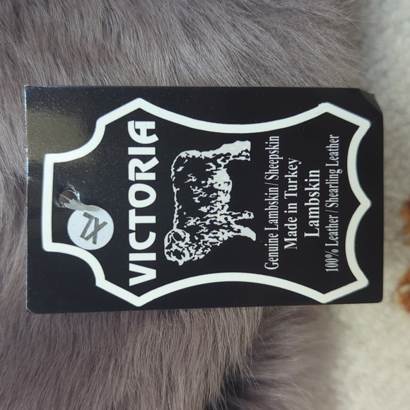 Brown Sheepskin Shearling Fur Winter Hat Leather - Picture 4 of 7